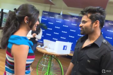 Sai Dharam Tej at Facebook Office